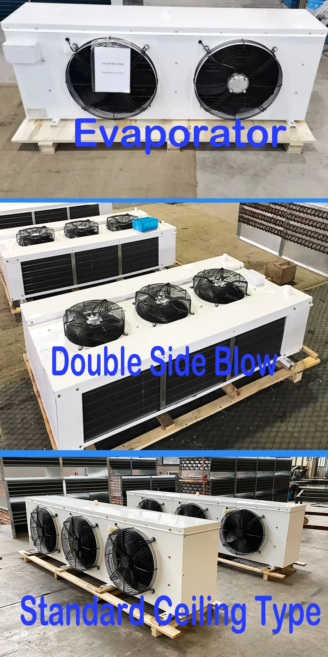 New Condition Industrial Evaporator For Cold Room Buy Cold Room