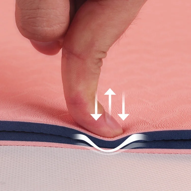 Конкурсная Цена по прейскуранту завода-изготовителя Нескользящие частные этикетки на заказ 6 мм TPE йога коврик двухсторонний Экологичный коврик для йоги для Йога Пилатес