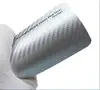 Fibre de carbone optique mate argent