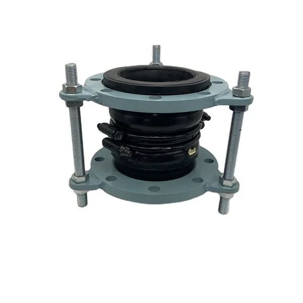 Double Sphere Union Type  Nitrile Flexible Rubber Elbow Flange Coupling Expansion Joint Rubber Pipe Joint