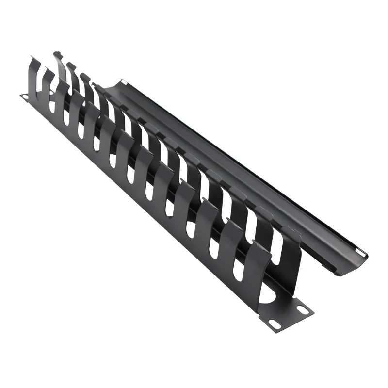 Vcom Rack Mount Metal 24 Ports 1u Cable Management Network Cable 19 ...