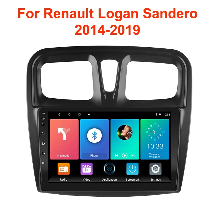 GPS pour Renault Logan 2 2012-2019 et Sandero 2 2014-2019 CarPlay & Android  Auto – LaFrTouch