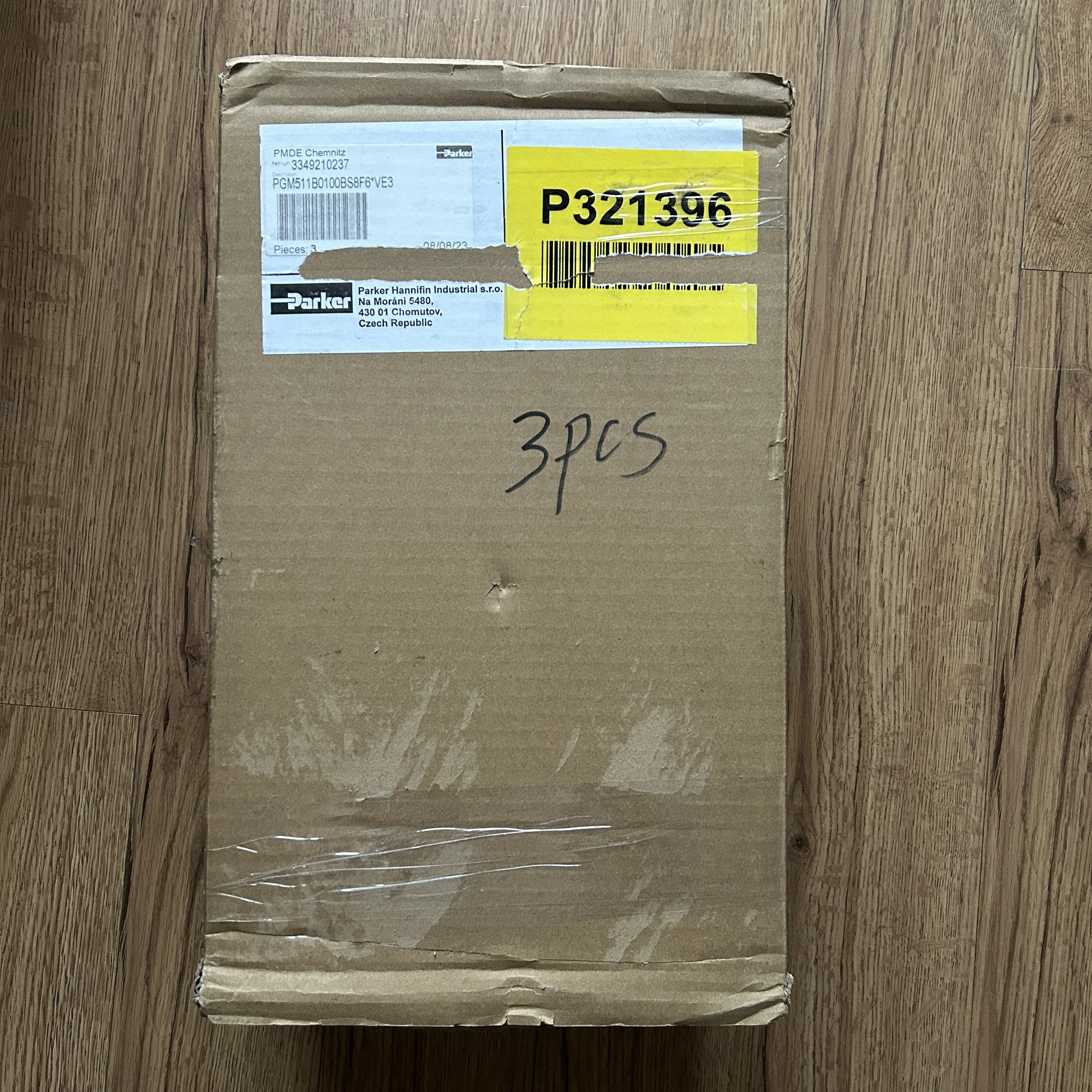 3349210237 PGM511B0100BS8F6 * VE3E3RMDPC3 PARKER Hydraulic Gear 