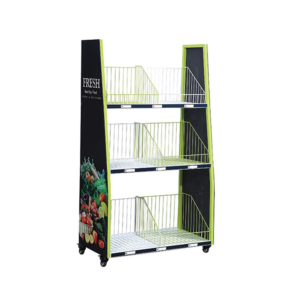 Custom Supermarket Candy Grocery Store Rack Retail Display Racks For