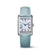 Silver case white dial