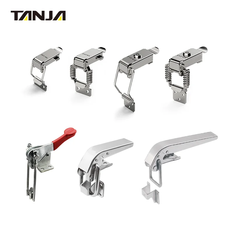 Damping  Vertical Toggle Latch With Lock for Machine Industrial Latch With Lock Self Lock Toggle Latch Cabinet Clips