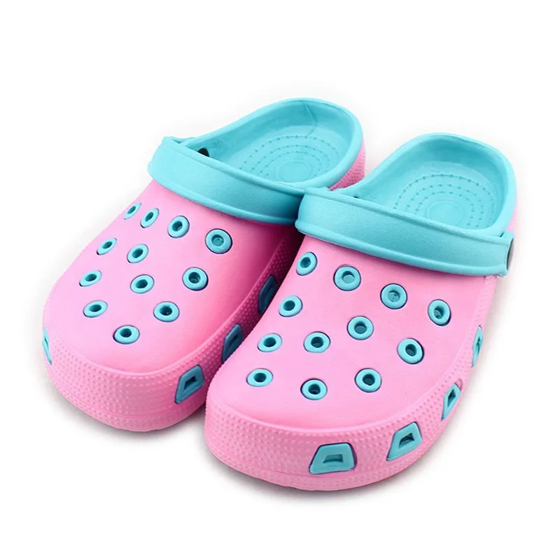 
 Женская обувь eva clog, двухцветная обувь для девушек, садовая обувь, модные женские сабо  