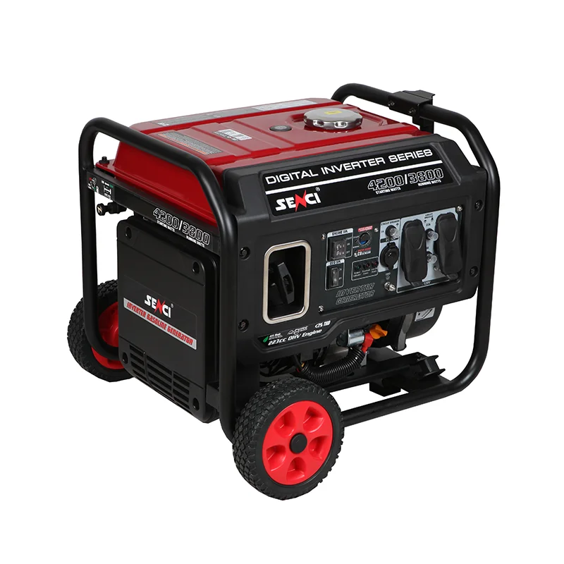 Quiet Gasoline Open Frame Inverter Generator SC6000i-V  supplier