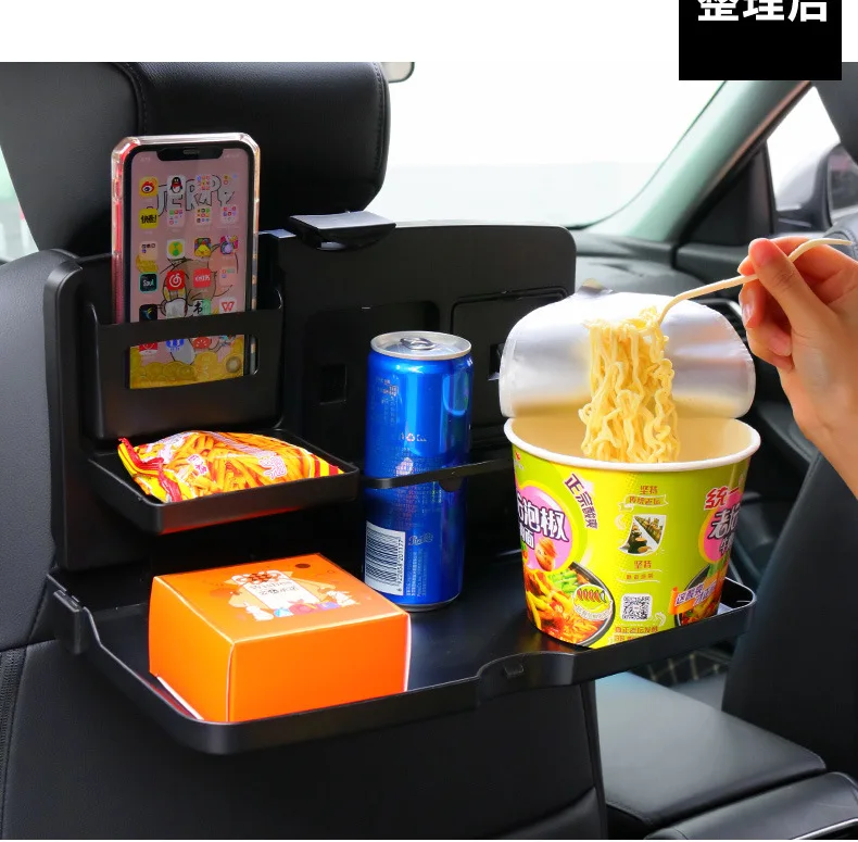 Xiangta Multifunctional Foldable Car Backseat Dining Table Folding Car Back Seat Table Drink Car Food Tray