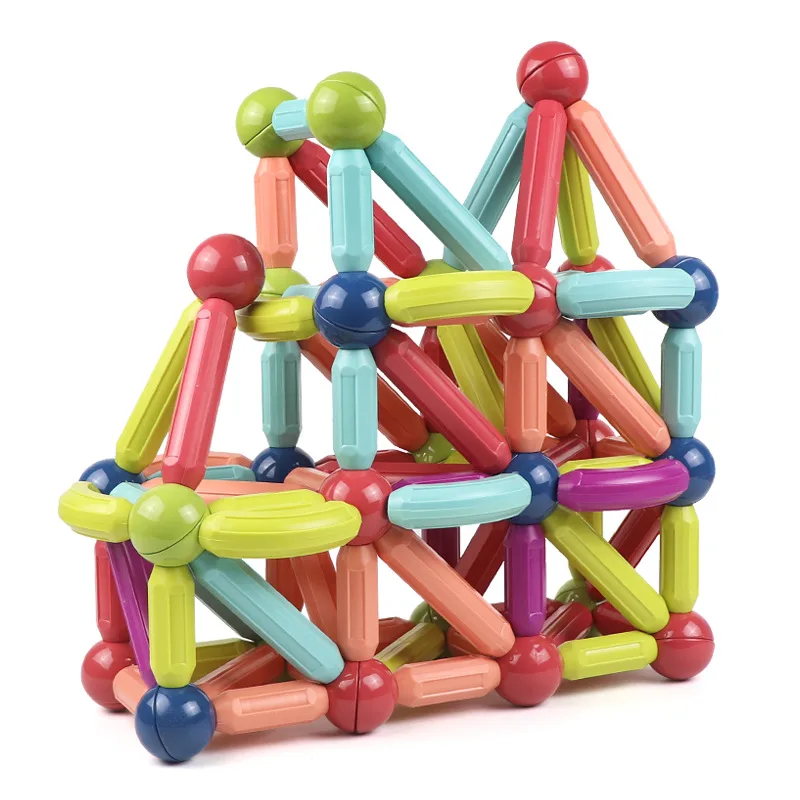 Educational Toy Magnet Stick Toys Rods Magnetic Building Blocks