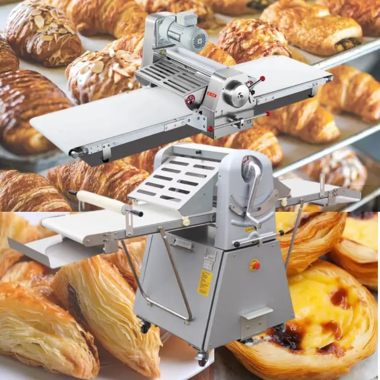 Automatic Dough Pastry Sheeter Roller Reversible Laminadora De