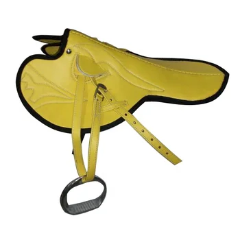 Kit Course - Selle D'exercice Pour Cheval Old Mill - Cuir Marron - Occasion