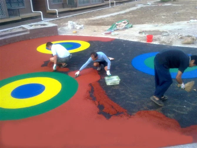 Soft EPDM Rubber Surfacing for Swimming Pool Deck Kids Playground Park  Cost-effective Easy Clean EPDM Rubber Flooring