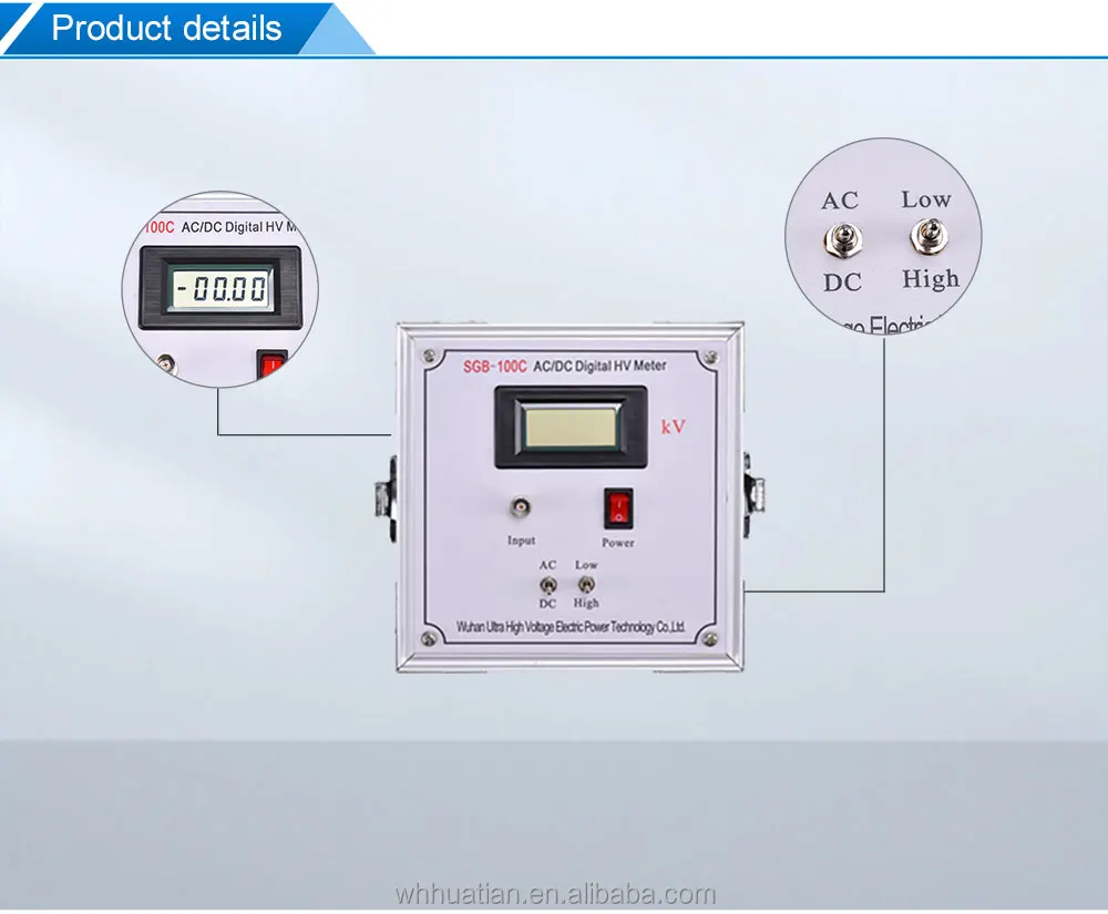 B Sgb C Frc Voltage Divider Kv Hv Digital Ac Dc High Voltage Divider