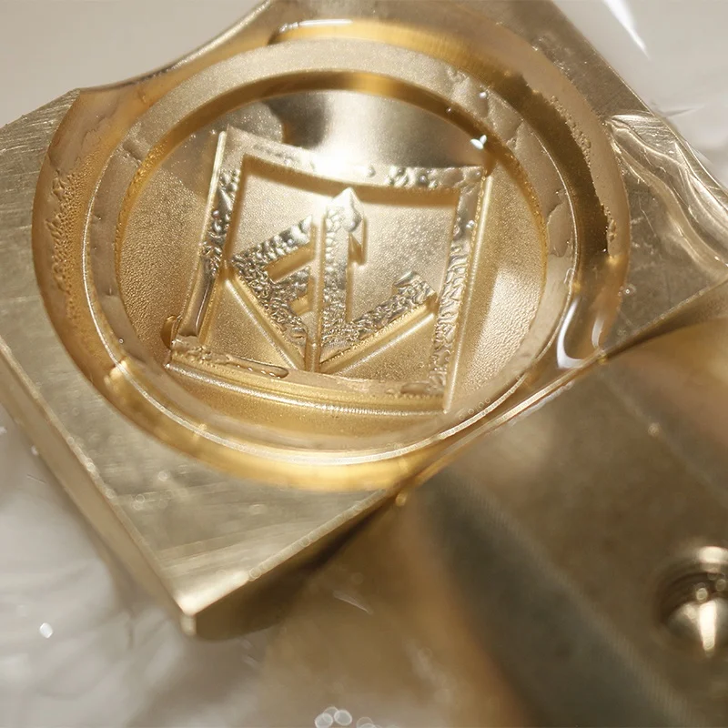 Поднос для штампов кубиков льда для коктейлей индивидуальный дизайн штампов льда тарелка латунь персонализированный штамп для барного льда