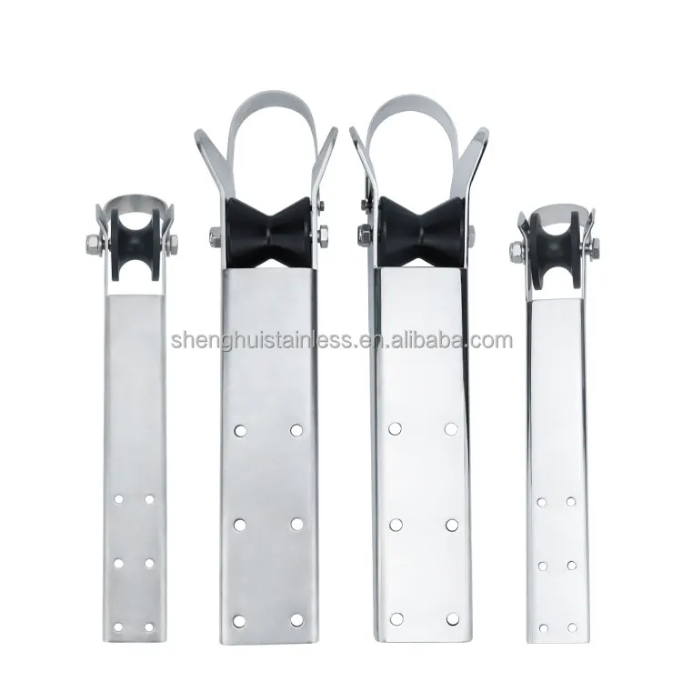 product high quality 316 stainless steel anchor bow roller mirror polished marine accessory new condition for boats-4