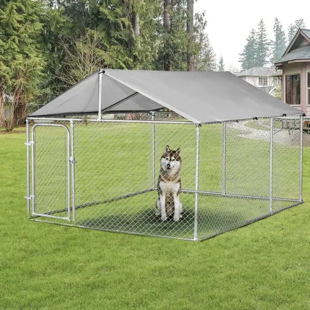 Pet Cages Heavy Duty Galvanized Metal Chain Link Dog Kennels For Sale Buy Chain Link Dog