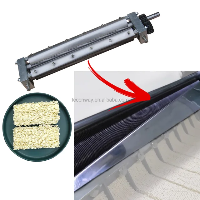 Stainless Steel Small Commercial Electric Fresh Noodle Making Machine Ramen Pasta Maker Dough Roller Noodle Cutter