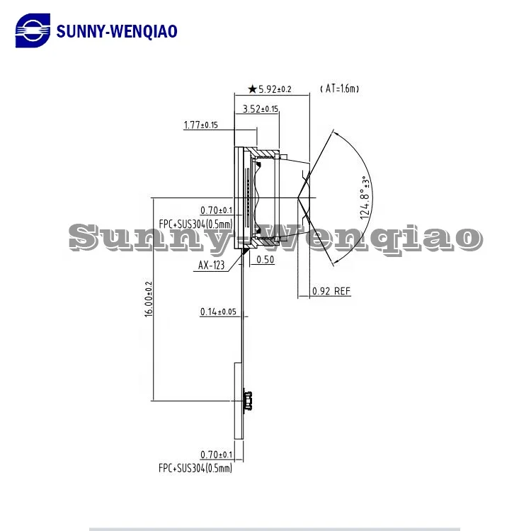 13MP MIPI USB IMX214  Sensor Wide Angle 112 degrees Cmos OEM High Definition Camera Module