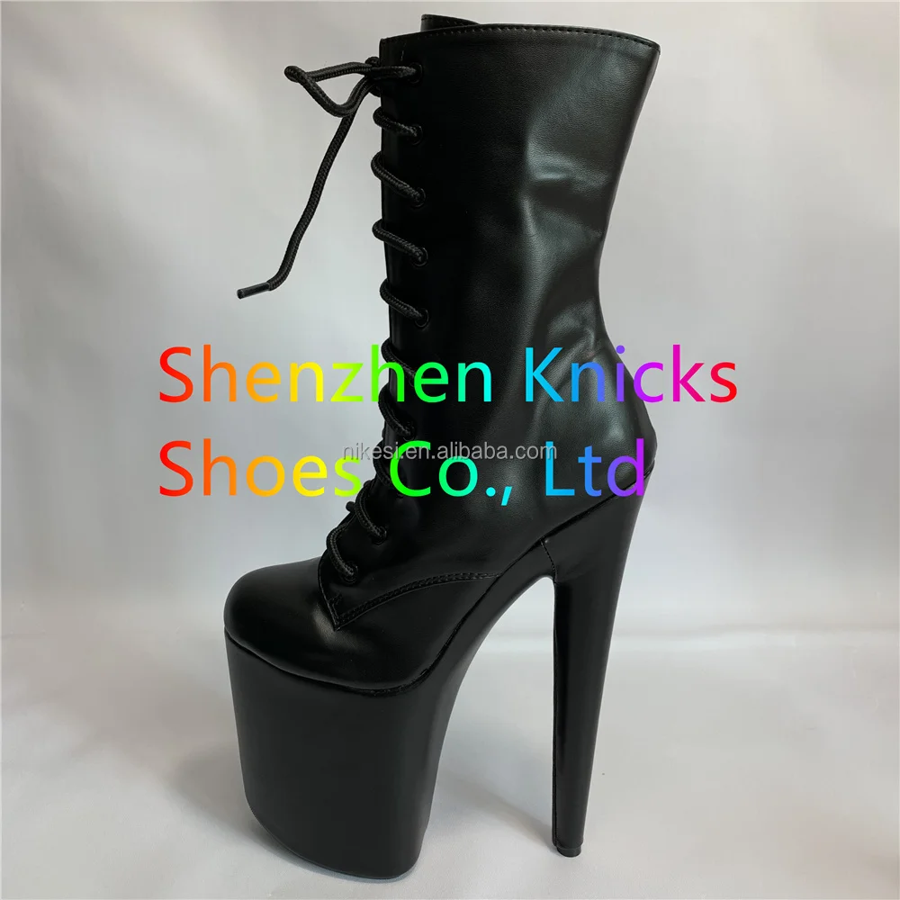 20 inch platform boots