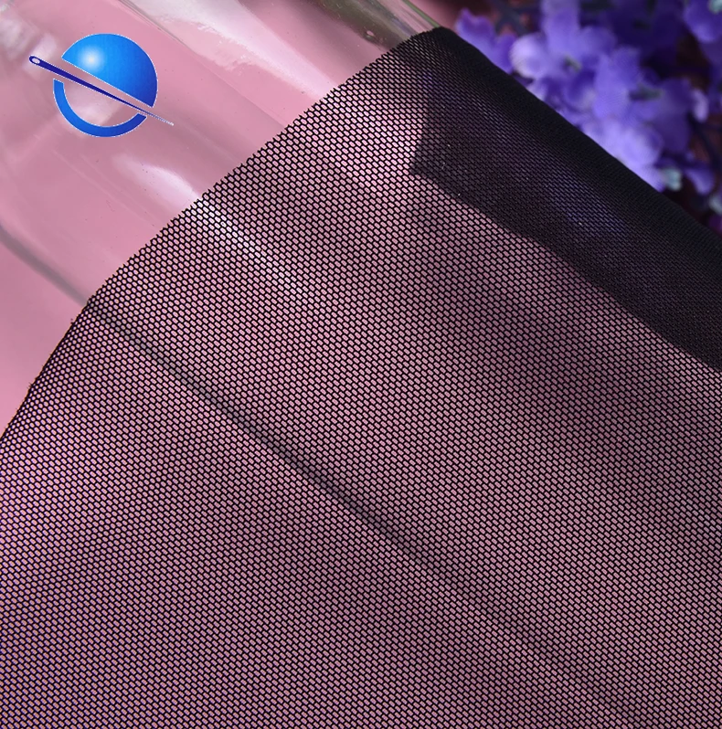 Оптовая продажа, высокое качество, 90% нейлон, 10% спандекс, эластичная сетчатая ткань для нижнего белья
