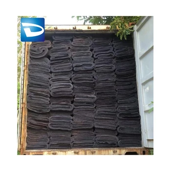 Roll black recycle camel colour felt Fabric hebei needle punching felt manufacturer in china