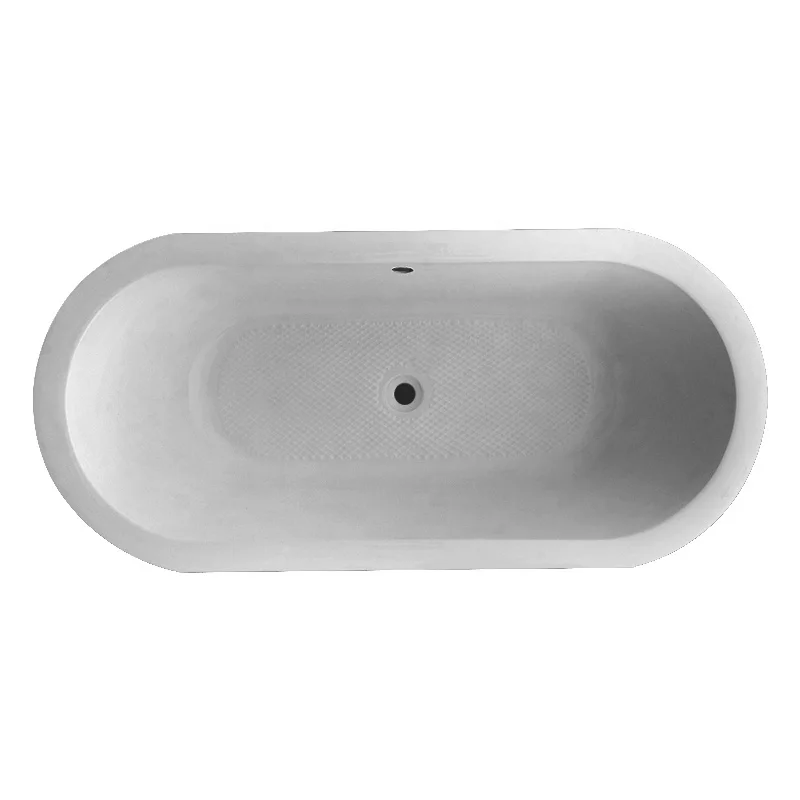 2021 Chinese Factory Price Simple and Modern Design Classic Drop in Plastics Custom Size Bathtub for Adult