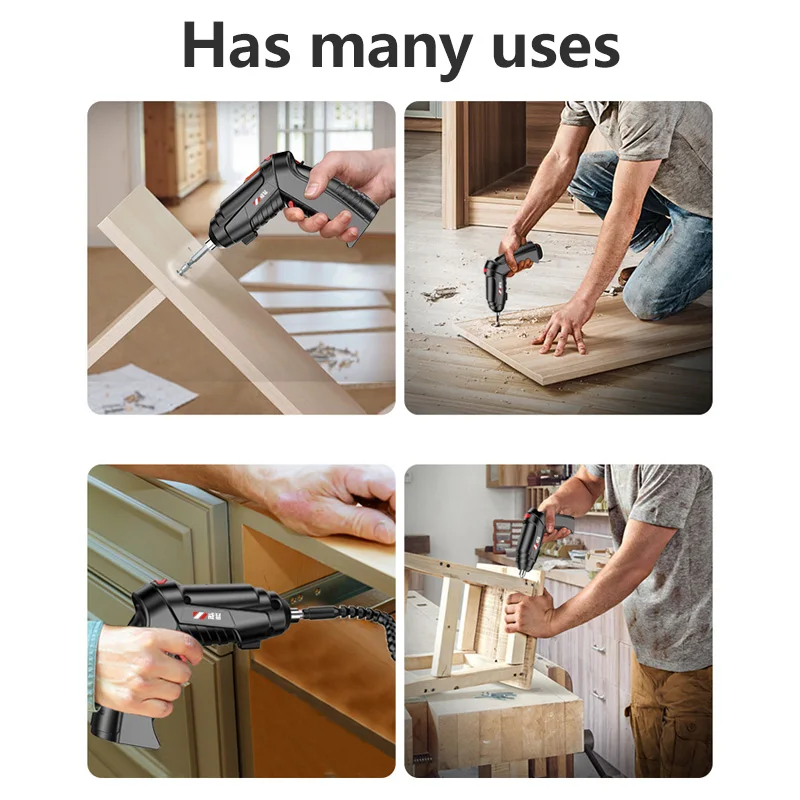 WHAMX Mini Motion Controlled Lithium Battery Screw Driver Electric Cordless Set