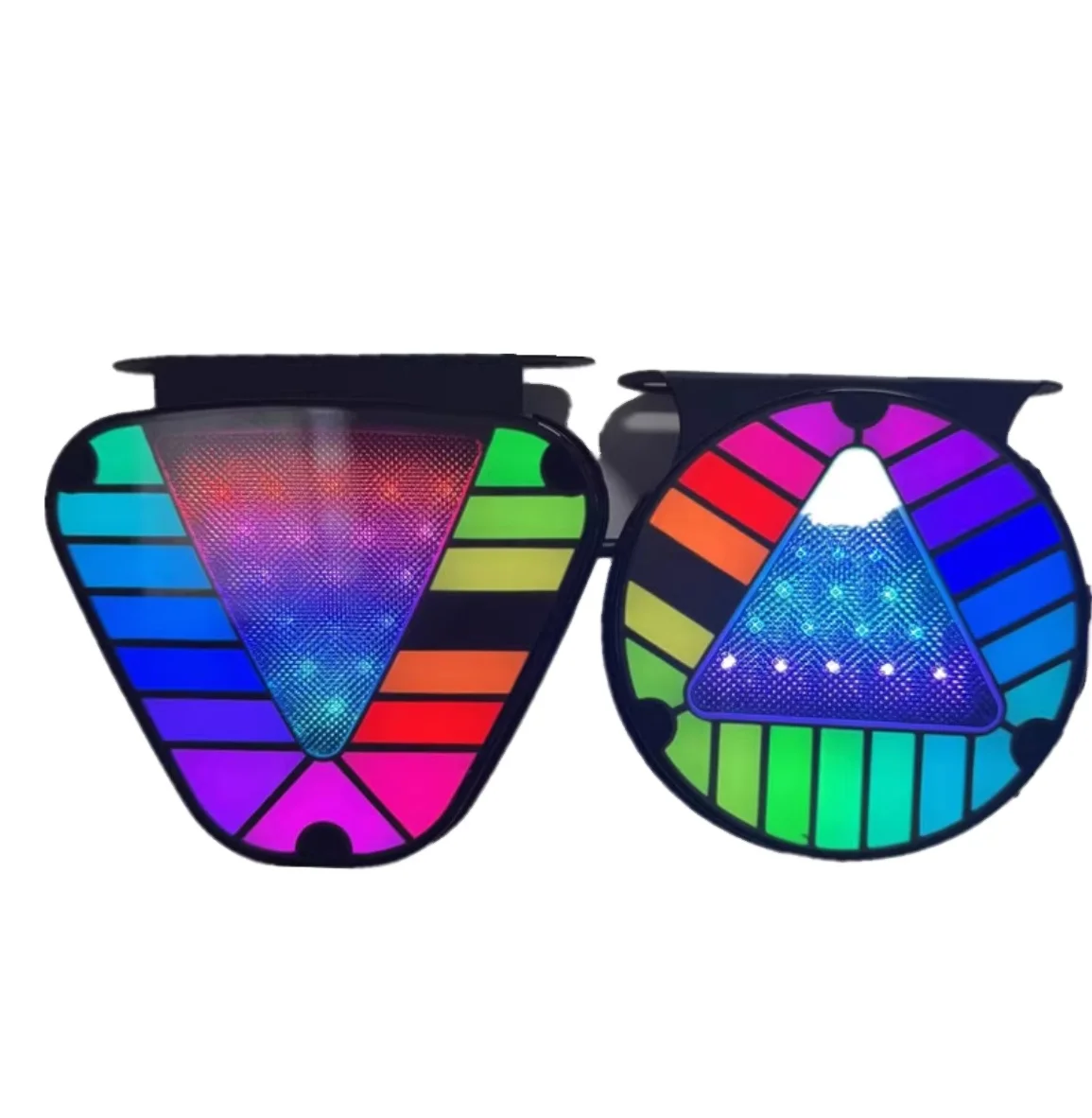 New truck 12v24v motorbike pilot dazzle colour high brightness waterproof LED brake driving flash warning tail light 2