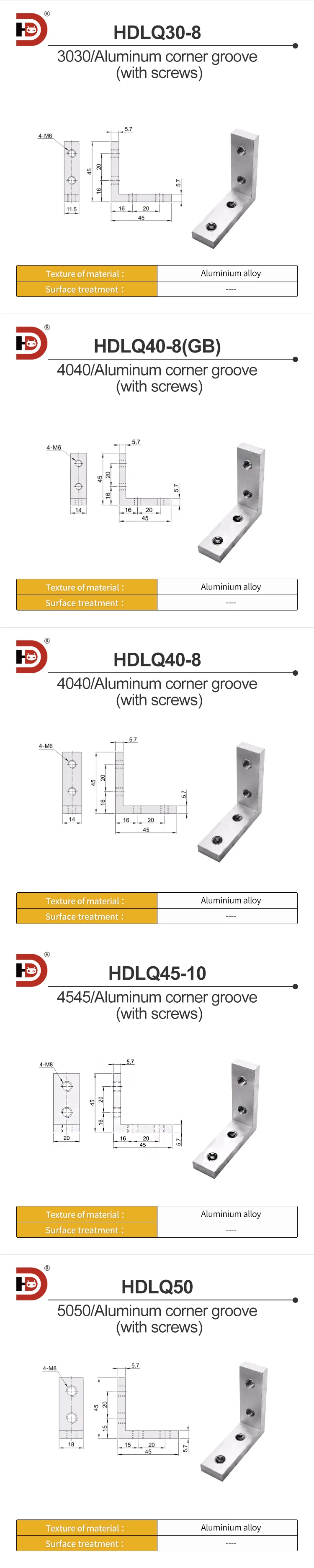 1530 Connector 2040 Built-in Corner groove L-shaped Right Angle Corner Connector Industrial Aluminum Profile Fastener manufacture