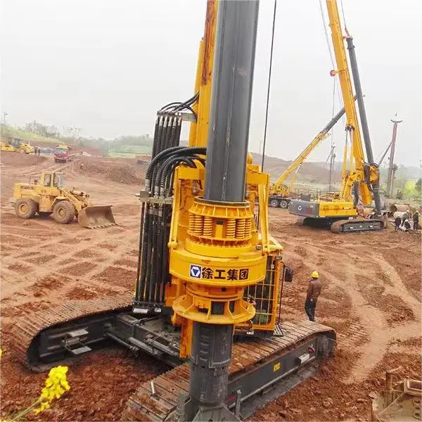 High Quality Used Rotary Drilling Rigs and Tracked Spiral Drilling Rigs in China Low Working Hours