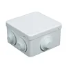 ABS Electrical Box Open hole with rubber plug