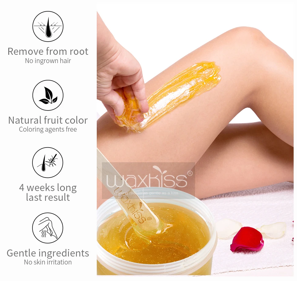 Whole Sale Safe High Quality 100 Natural Sugar Waxing Paste For Hair