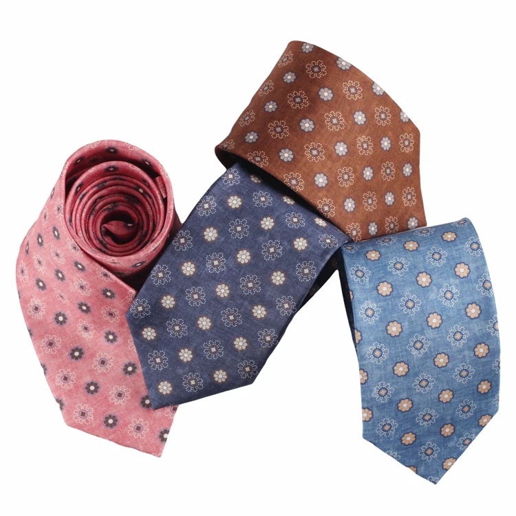 Private Label Custom Designs Digital Print Tie Pure Silk High Quality Neckties for Mens Suit Accessories