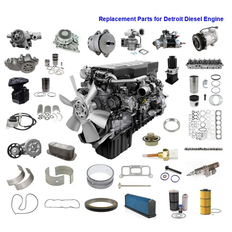 Supply Various Detroit Diesel Series 60 12.7L and 14.0L  Frame Engine Rebuild Kit for  Heavy Duty Trucks, Trailers and Tractors