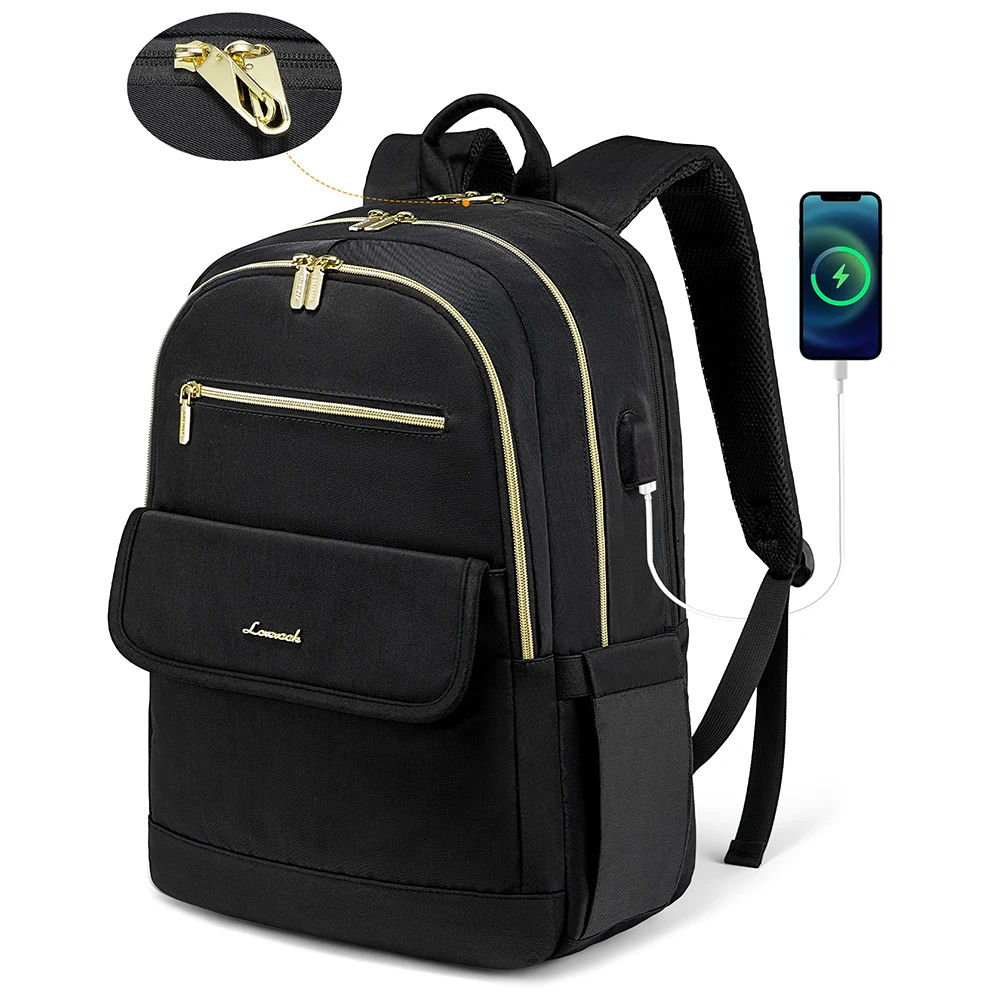 LOVEVOOK Waterproof Daypack Anti-Theft Laptop Backpack
