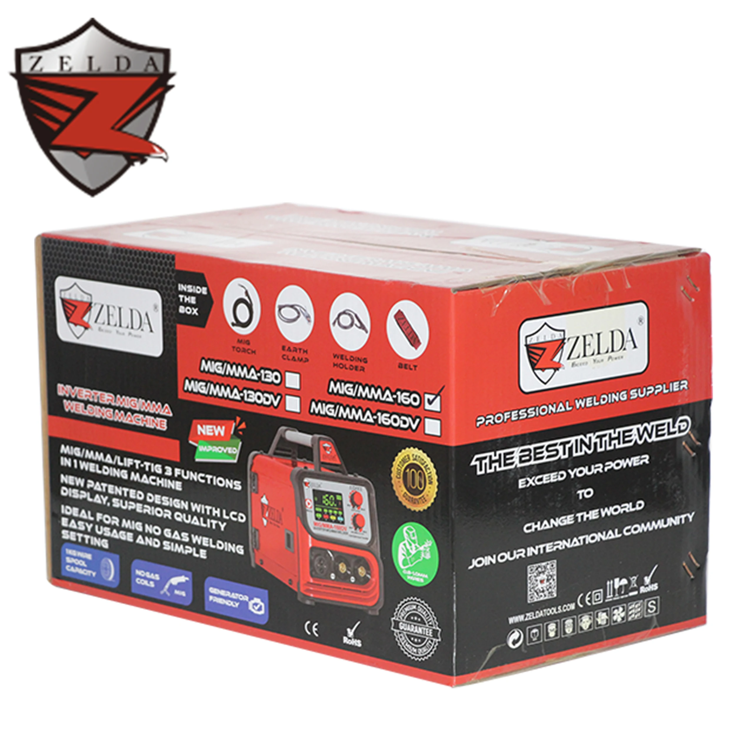 Welding Machine 3 in 1 220V MIG MMA  3 in 1  MIG Flux Cored Welding Machine