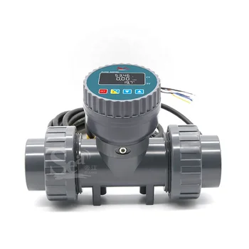 Dn25~dn80 Large Flow Calculation Rs485 Lcd Digital Flowmeter Pvc Meter ...