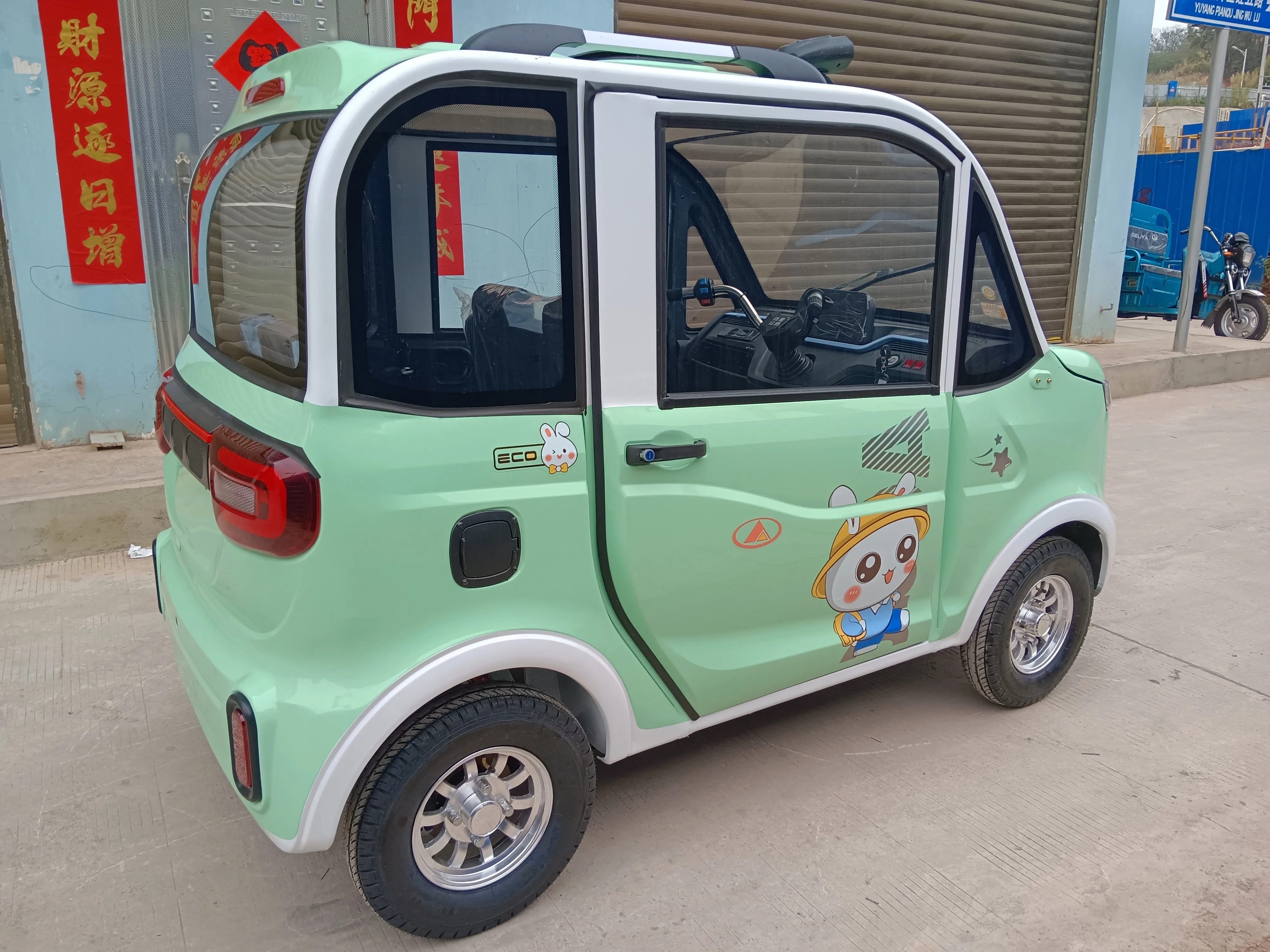 One Person Electric Car 2 Doors 4 Wheel Electric Mini Car For Adult ...