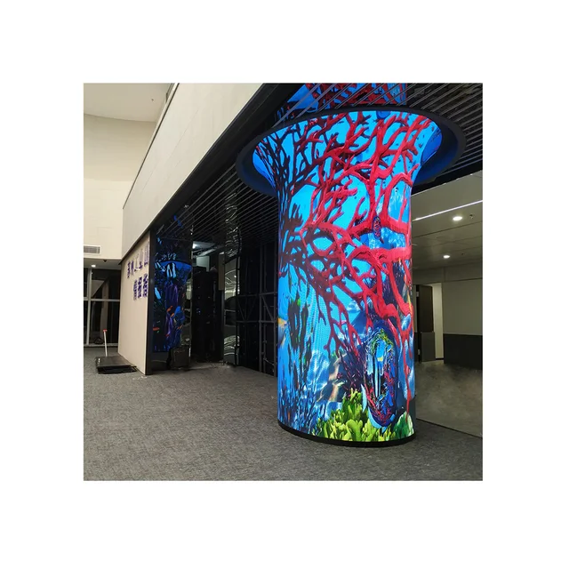 Wholesale High-Resolution HD Full Color LED Display LCD Modules Soft Indoor Advertising Video Module from China