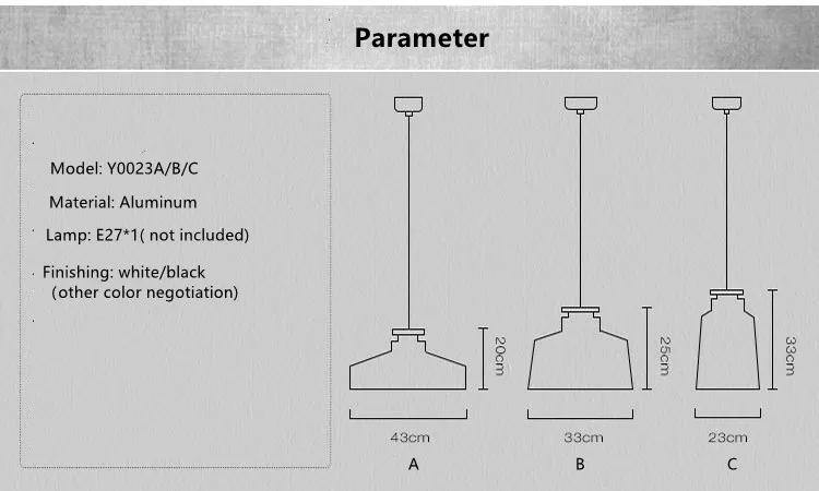 Nordic vintage pendant kitchen lights pendant fixture home lighting modern hanging industrial metal pendant light