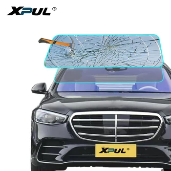 Prevent Glass Breakage Windshield Protective Film UV Proof Sand Proof TPU Windshield Film Window Protective Film