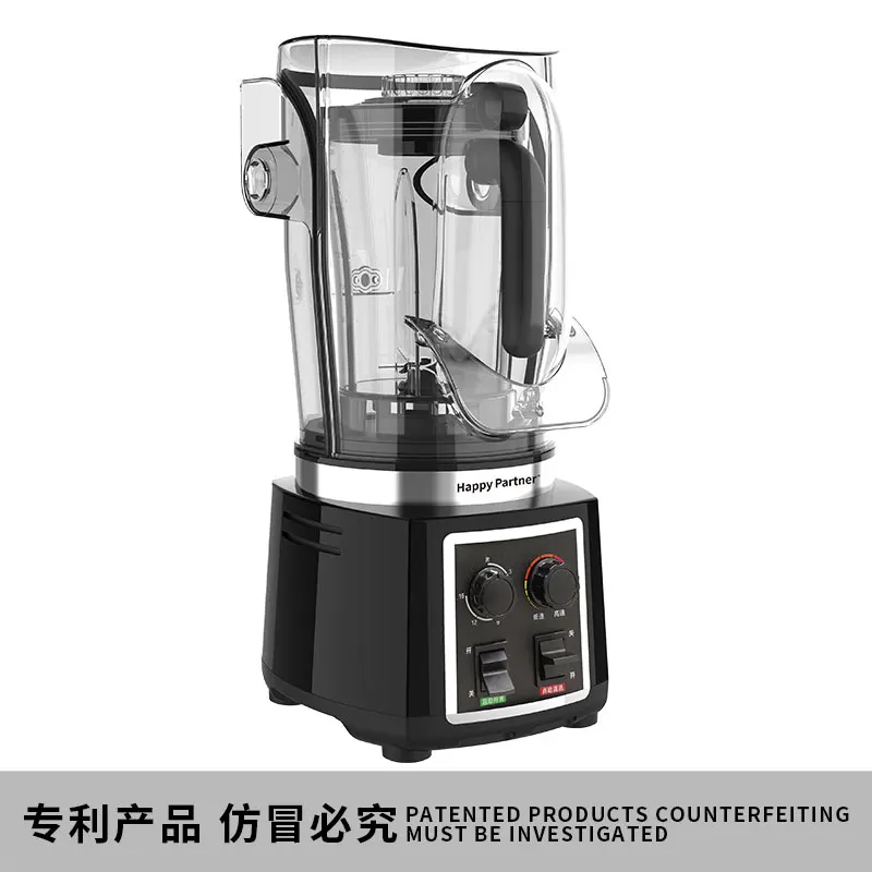 HappyPartner KFS-305A 800W Kitchen Electrical Appliance Variable Speed Blender Machine 6 Blades Knob Controls for Outdoor Use