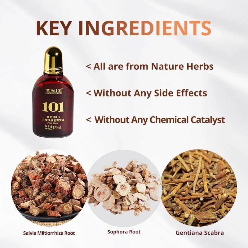 
 Zhangguang 101 Органический Уход за волосами контроль масла Уход за волосами продукт  