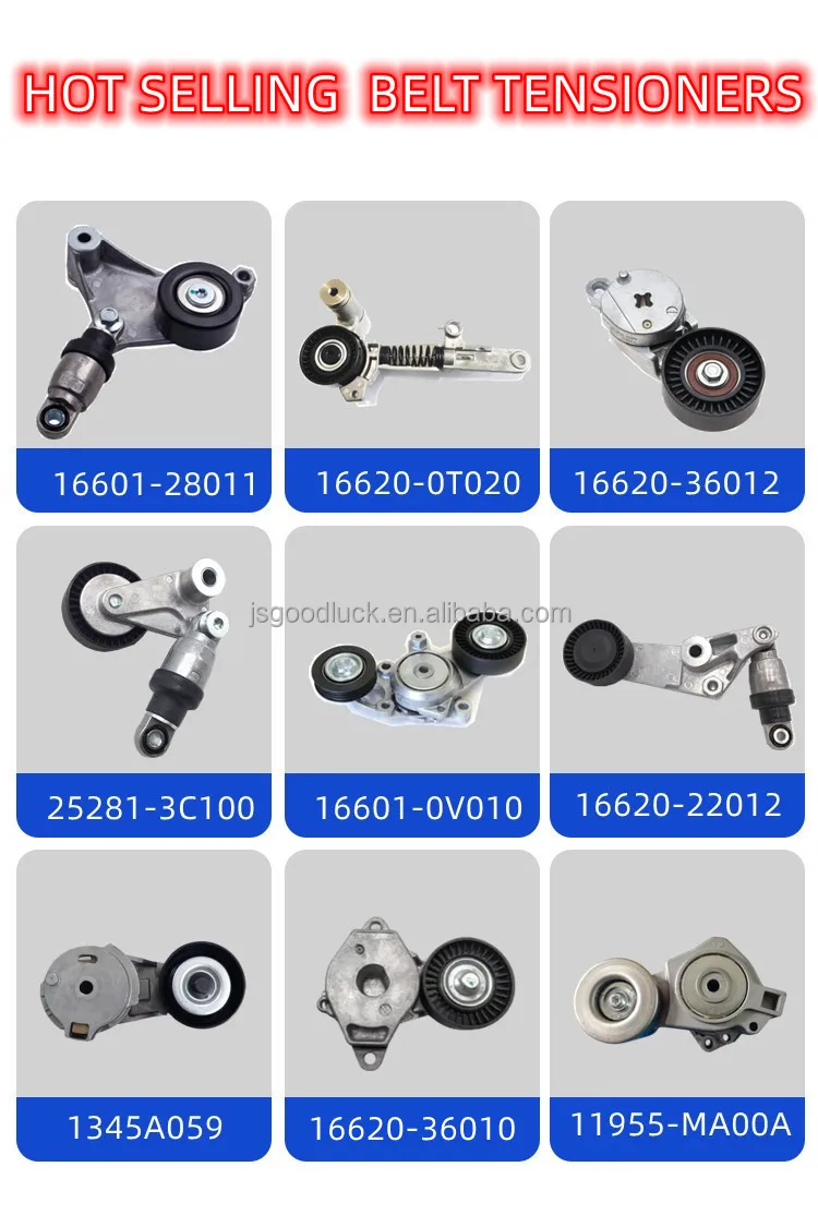 Timing belt set and tensioners 2S6Q6B217AE 1359934 1481774 
