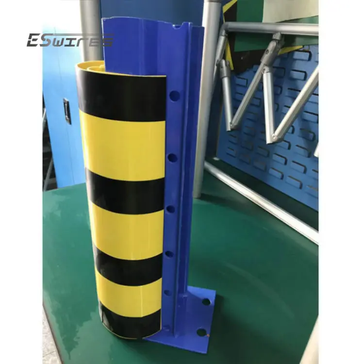 Popular Customization Warehouse Upright Protective Shock Absorbing Plastic Protector for Racks
