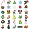 30 adesivi colorati non ripetitivi per Natale