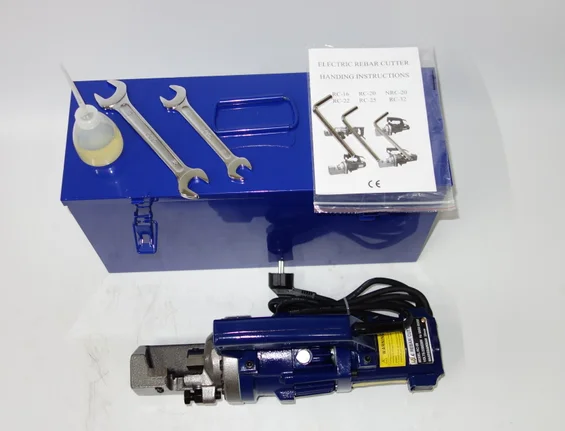 RC20 Handheld Rebar Cutter Steel Bar Cutting Tools Electric Rebar Cutting Machine