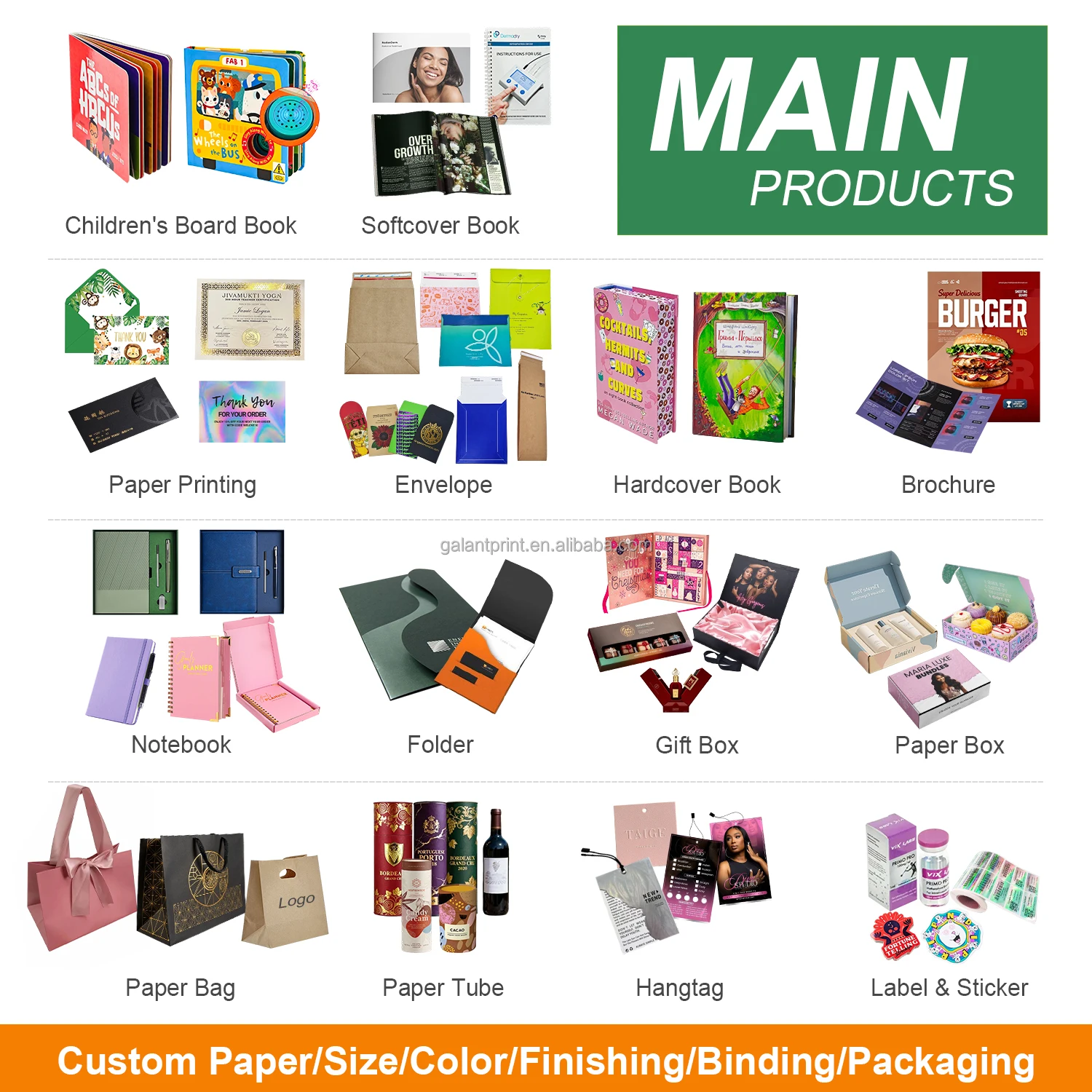 Custom Printed Business Presentation Document Folder A4 Printing Custom ...