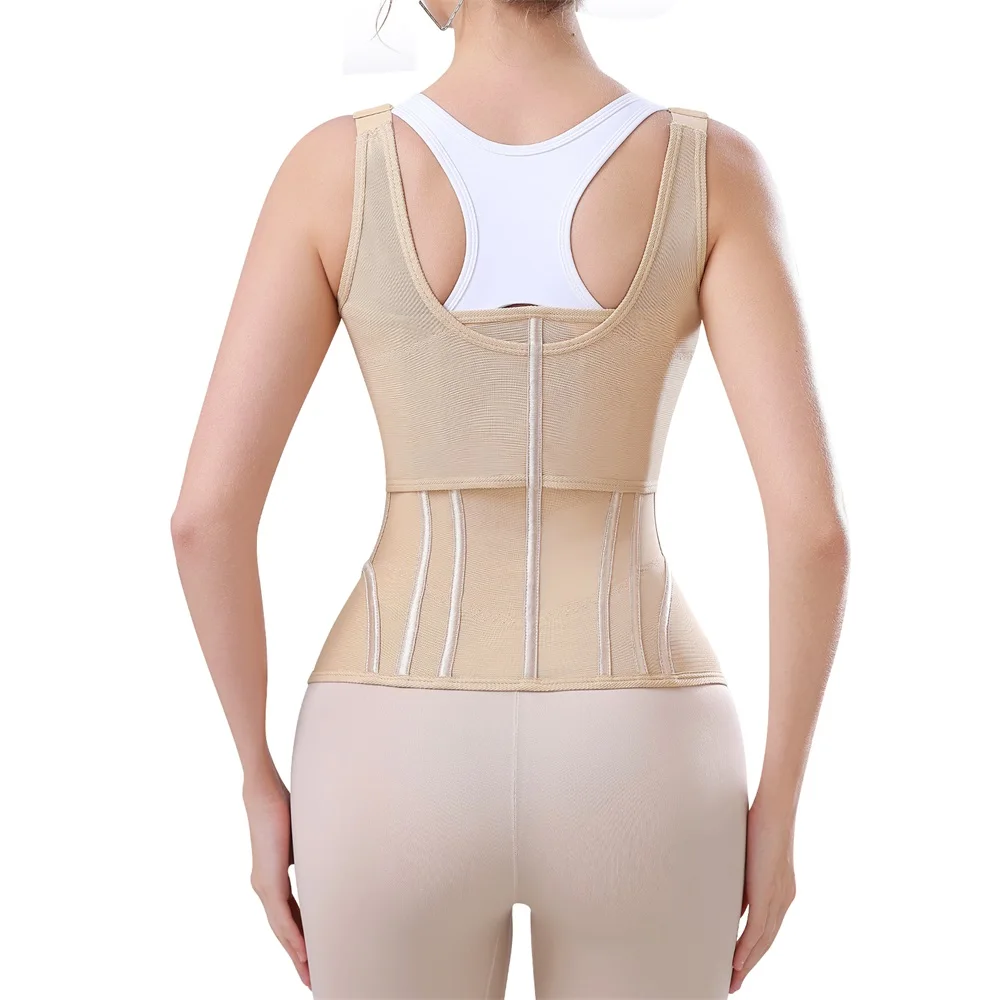 Shaping Belt Double Trimmer Tummy Control Shaper Waist Cincher Wrap Girdle Corset Vest Shoulder Strap Waist Trainer Shaperwear details